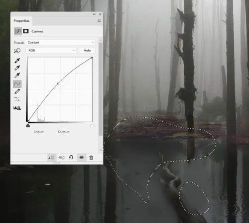 آموزش طراحی گوزن درخشان در فتوشاپ